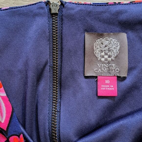 Vince Camuto Floral Printed Multi-colored Size 10 - Picture 4 of 14